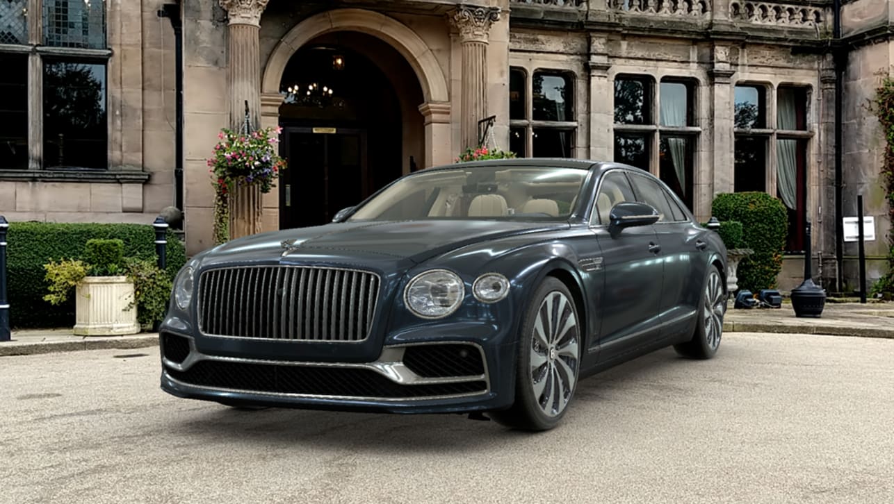 With a new app, you can park a Bentley Flying Spur on your driveway, but the car will be all digital.